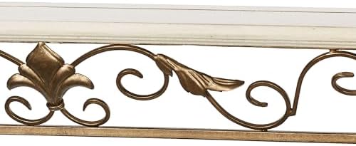 Touch of Class Delia Ivory Fleur De Lis Wall Shelf