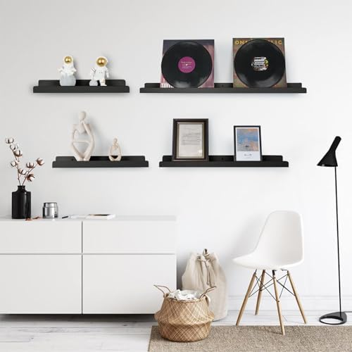 Wood Floating Shelves for Wall 24 Inch