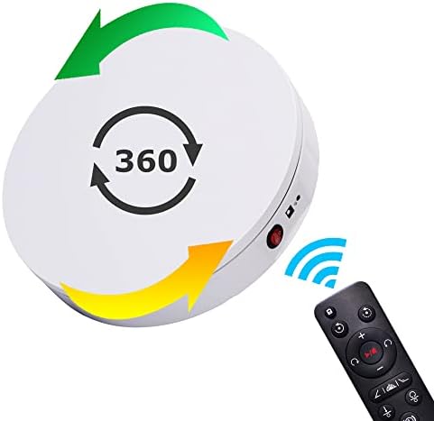 JAYEGT 360 Degree Electric Rotating Display Stand