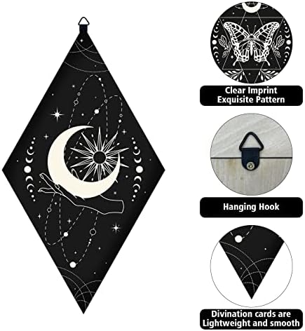 CRASPIRE 3pcs Boho Wall Decorations Wood Signs