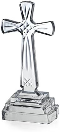 Mikasa Rejoice Glass Crystal Cross 9 Inch