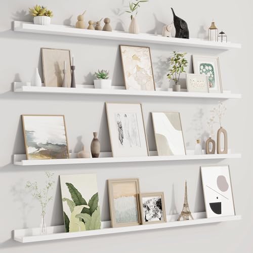 Fun Memories 48 Inch Floating Shelf Set of 4