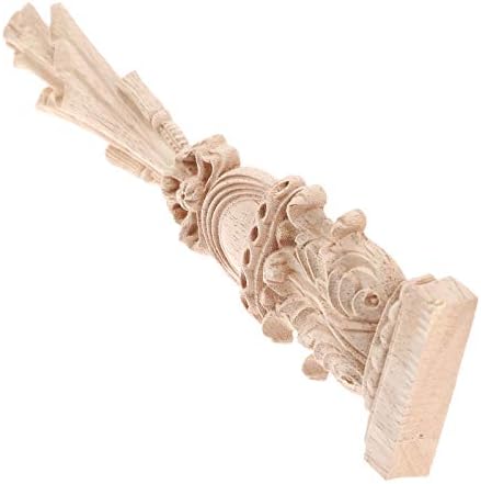 MUXSAM Wooden Carved Onlays 2-Pack for Decor