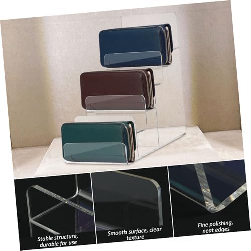 Cabilock 6-Tier Acrylic Display Stand for Purses and Accessories
