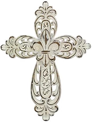 Comfy Hour Faith and Hope Cross Wall Decor