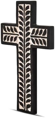EDHAS Wooden Cross Wall Decor for Home Church