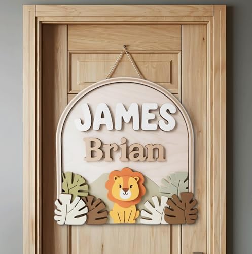Personalized Baby Name Sign for Nursery Decor