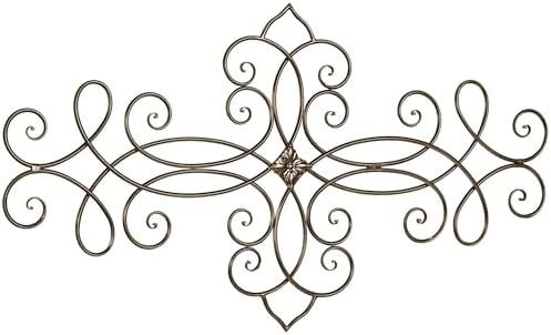 Touch of Class Scrolling Alberta Wall Grille - Bronze - Large Decor