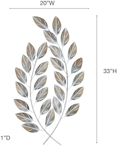 Touch of Class Leaf Simplicity Wall Art Sculpture