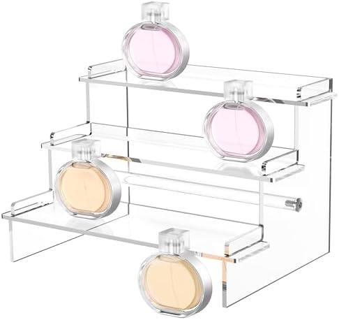 Meteou Acrylic Display Riser for Perfume and Action Figures