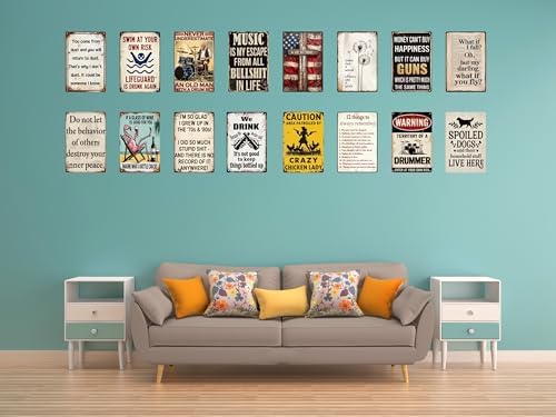 Dandelion Wishing Wall Decor 8x12 Inch Retro Style