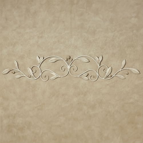 Catarina Ivory Medium Metal Wall Topper 1