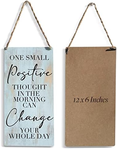Rustic Wood Inspirational Wall Sign Decor