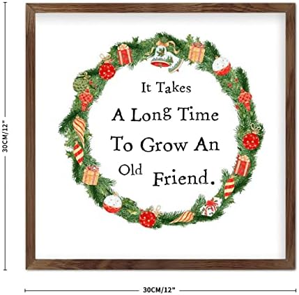 Funny Home Decor Wood Framed Wall Sign Custom Art
