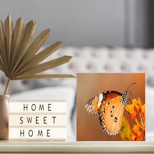 7x7 Inch Autumn Home Decor Sign Fall Wall Decor