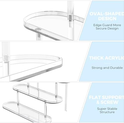 Acrylic Risers Display Stand for Home Decor