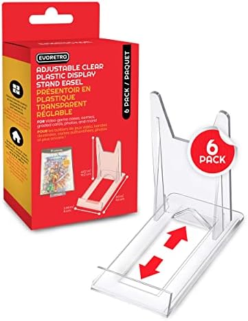 EVORETRO Clear Acrylic Display Stand 6-Pack