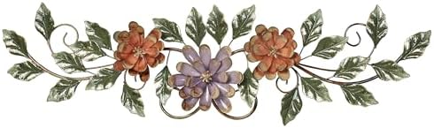 Touch of Class Spring Grace II Floral Metal Wall Topper