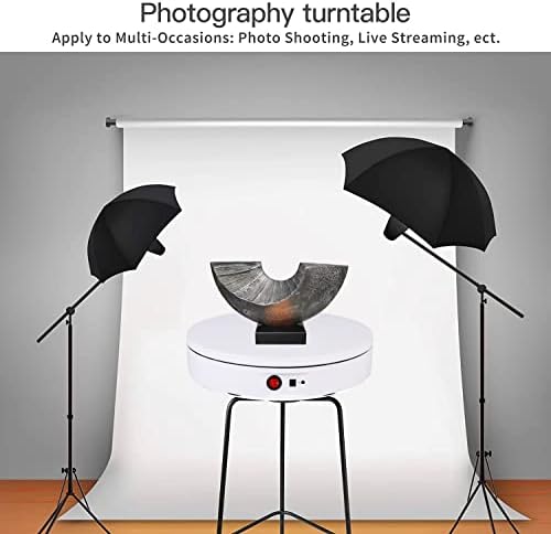 JAYEGT 360 Degree Electric Rotating Display Stand