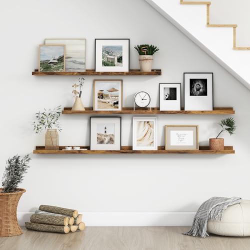 FLYJOE Floating Picture Ledge Shelves Set of 4