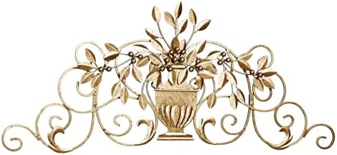Touch of Class Urna Toscana Wall Grille Aged Gold 40 Inches Wide
