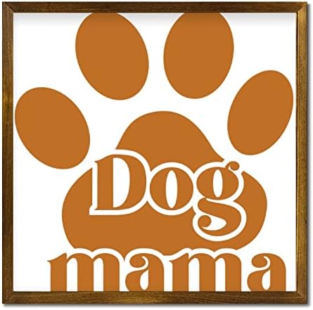 Mothers Day Wood Frame Sign 7x7 Inch