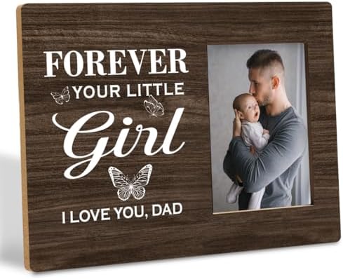 To Dad Photo Frame Gifts 8x10 Inch Wooden Frame