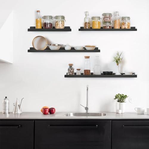 Wood Floating Shelves for Wall 24 Inch