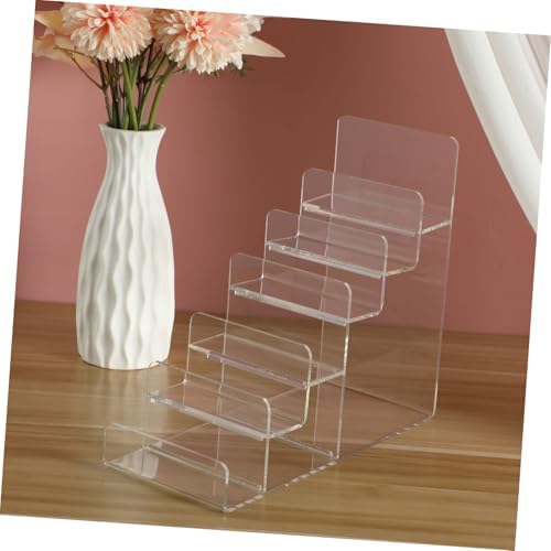 Cabilock 6-Tier Acrylic Display Stand for Purses and Accessories