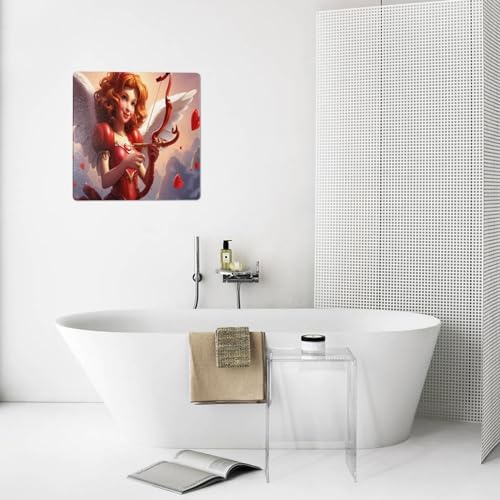 Enchanting Cupids Charm Tin Sign 12x12inch