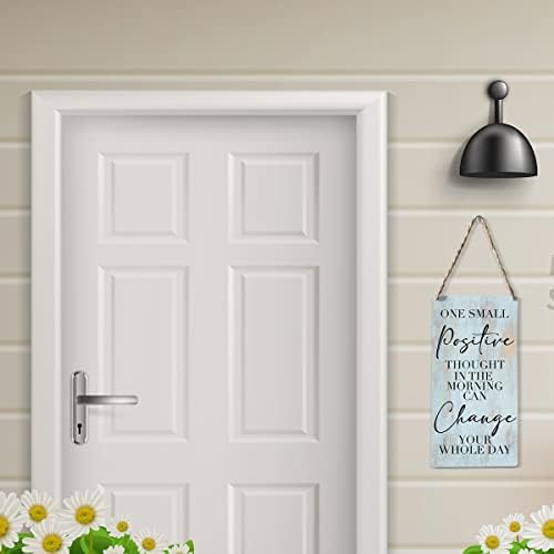 Rustic Wood Inspirational Wall Sign Decor