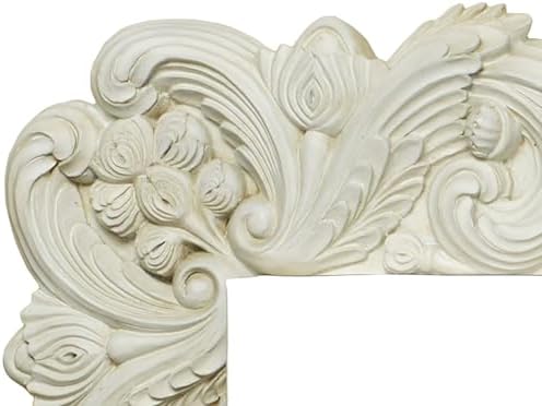 Touch of Class Acanthus Corner Wall Ornament Pair Ivory