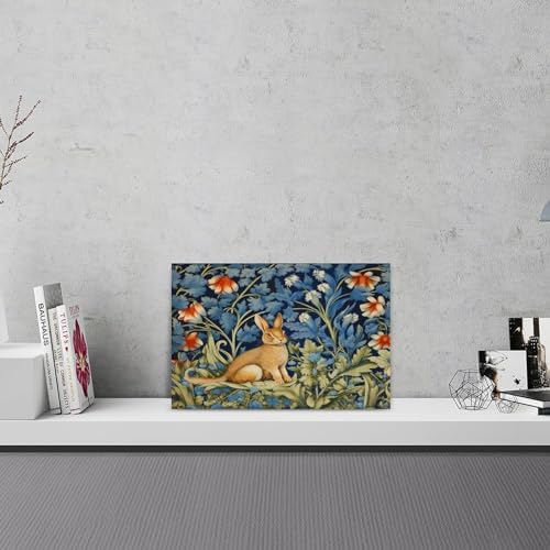 Rabbit Forest Hares Wood Wall Art Sign Home Decor
