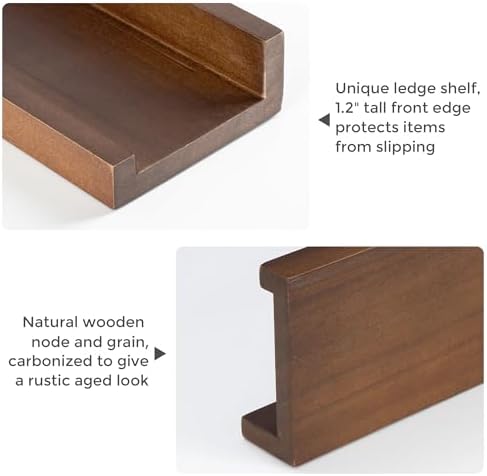 Fun Memories Picture Ledge Shelf Set of 4
