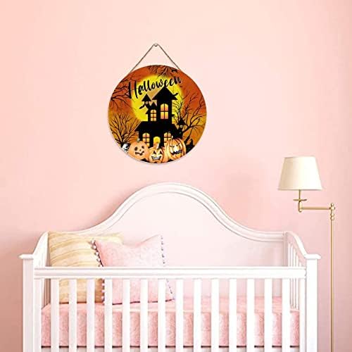 Wodevor Medieval Forest Castle of Terror Halloween Wall Sign