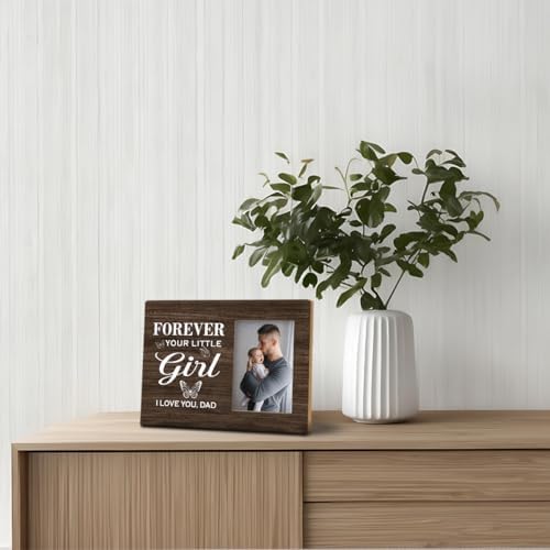 To Dad Photo Frame Gifts 8x10 Inch Wooden Frame