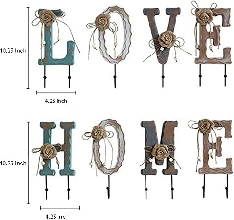 Rustic Wood Sign with HOME and LOVE Words