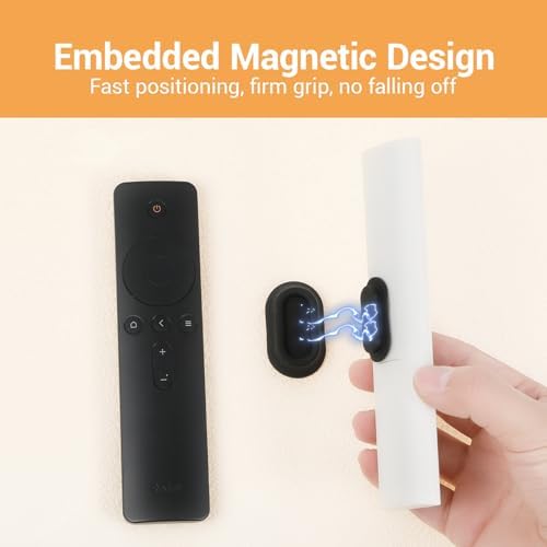 Giantree 4Pcs Magnetic Remote Holder Wall Mount Organizer