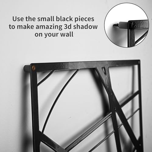Art3dwallpanels Black Abstract Wall Art 4 Pack