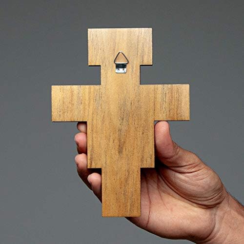 Intercession San Damiano Wall Cross Crucifix 8 Inch
