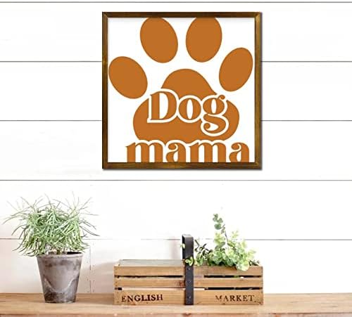 Mothers Day Wood Frame Sign 7x7 Inch