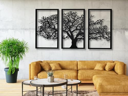 Vailla 3D Wood Wall Art Tree of Life Decor