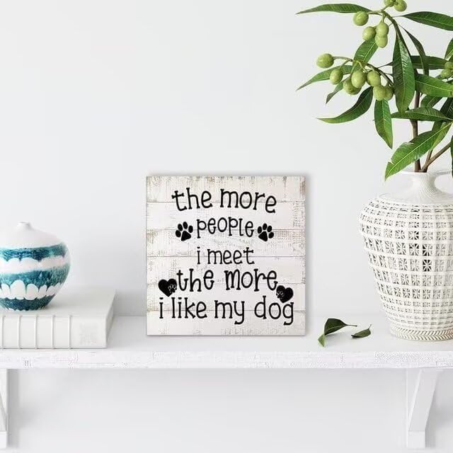 Inspirational Wooden Box Sign - Pink Nice B Decor