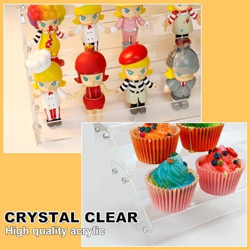3 Tier Acrylic Riser Display Stand for Perfume and Skincare Organization