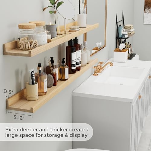 Fun Memories Picture Ledge Shelf Set of 2