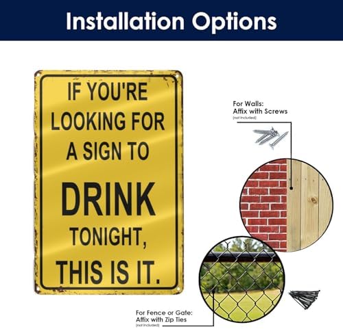 Funny Bar Signs For Home Bar Man Cave Decor