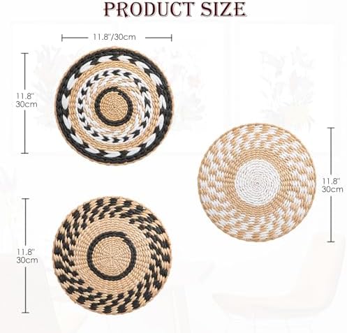 118 Inch Boho Wall Decor Basket
