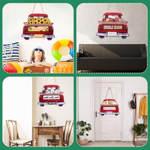 Suzile 43 Pcs Interchangeable Welcome Sign for Front Door