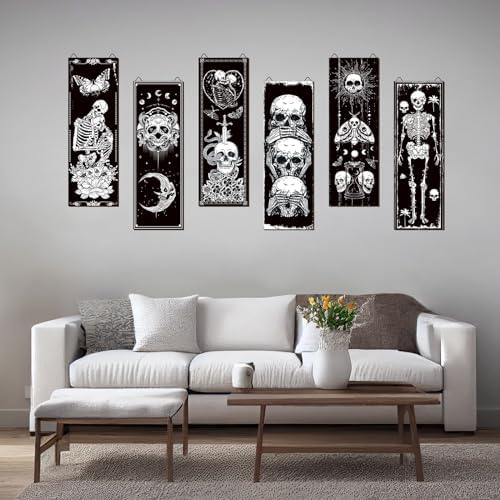 Sintuff 6 Piece Black Gothic Wall Decor Set