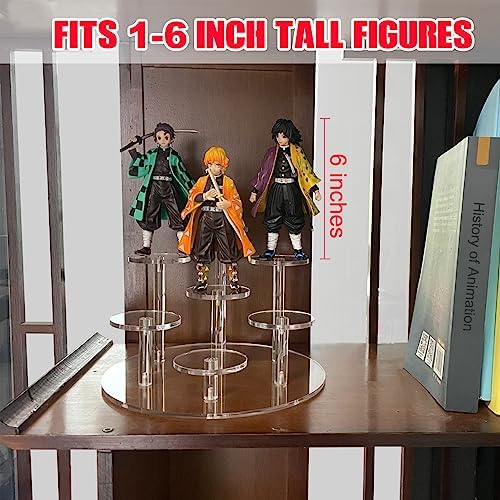 7-Tier Acrylic Display Stand for Figures and Collectibles